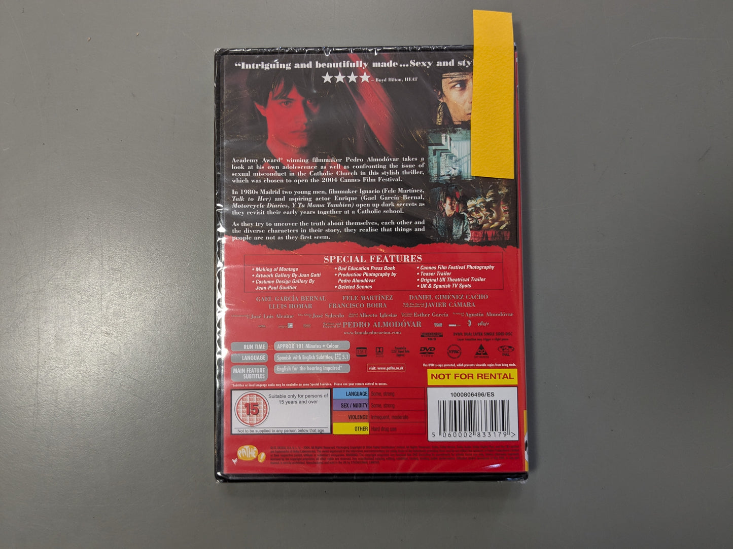 Bad Education [La Mala Educación] (DVD)