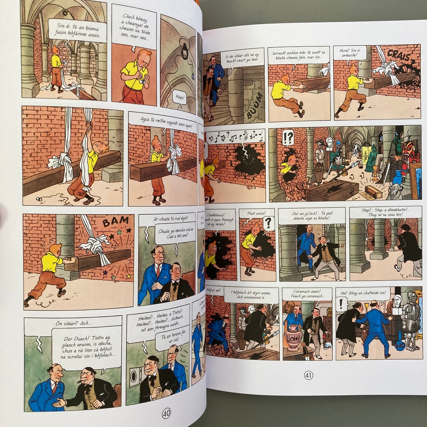 Eachtraí Tintin: An taonbheannach Mistéireach