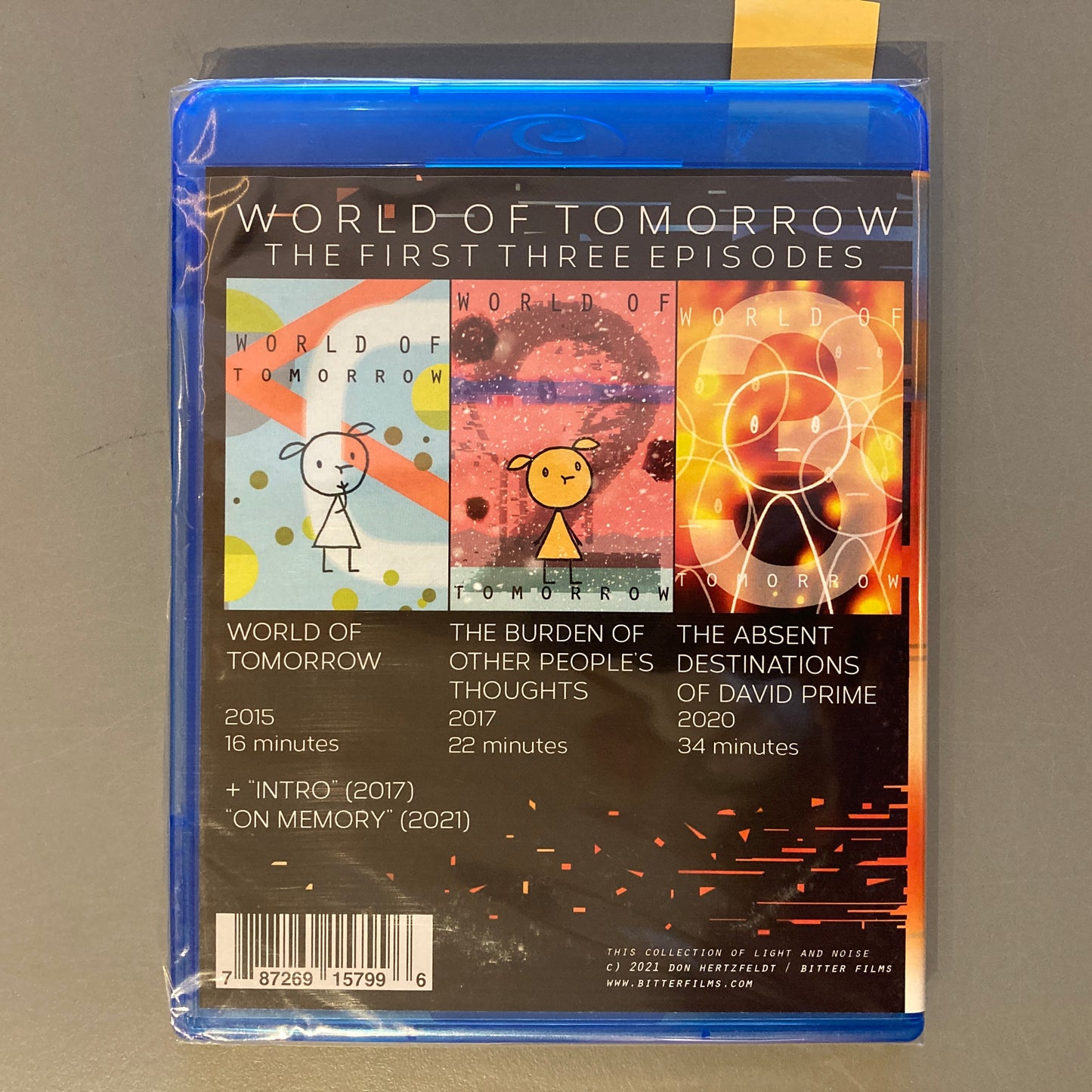 World of Tomorrow: The First Three Episodes (Blu-ray)
