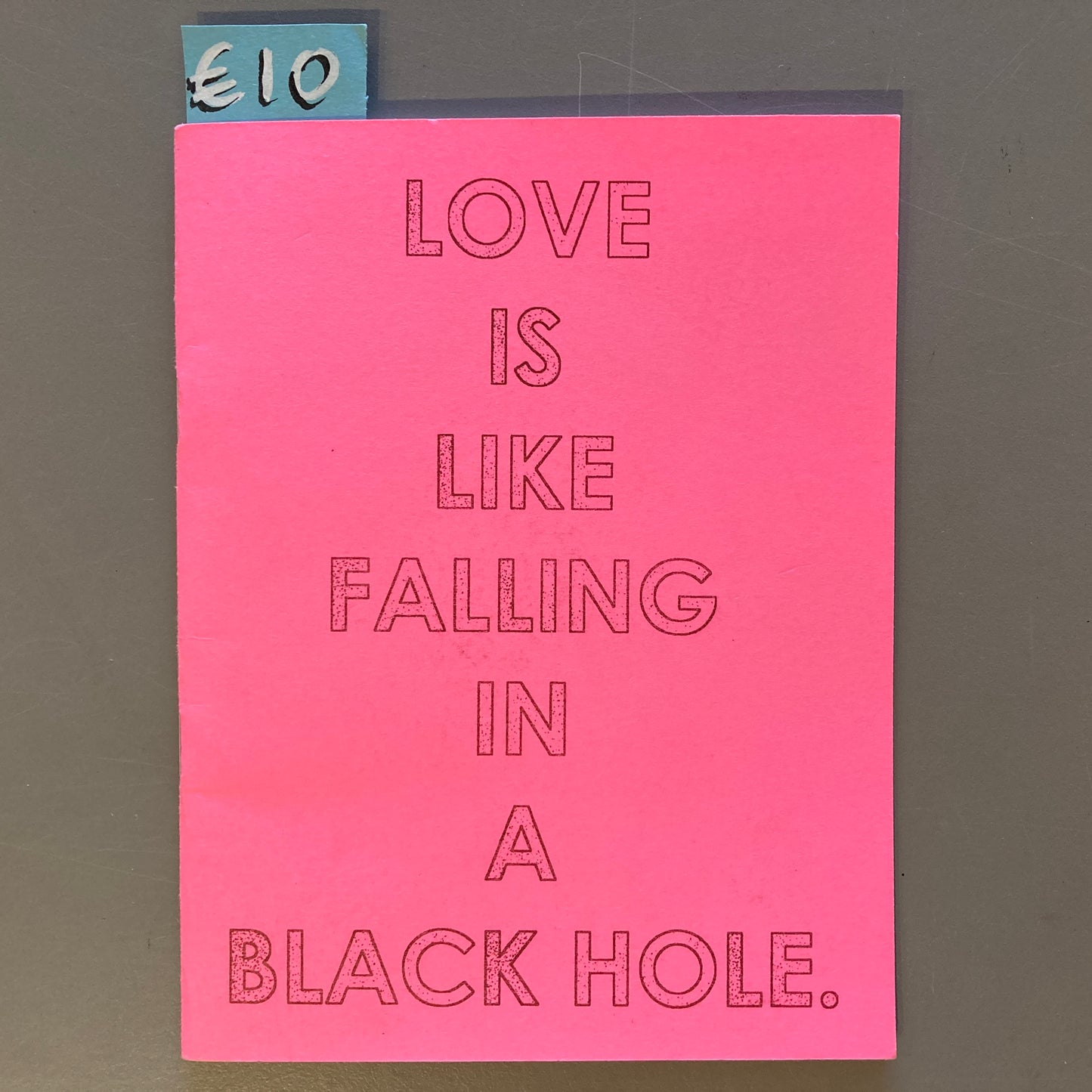 Love is Like Falling in a Black Hole.