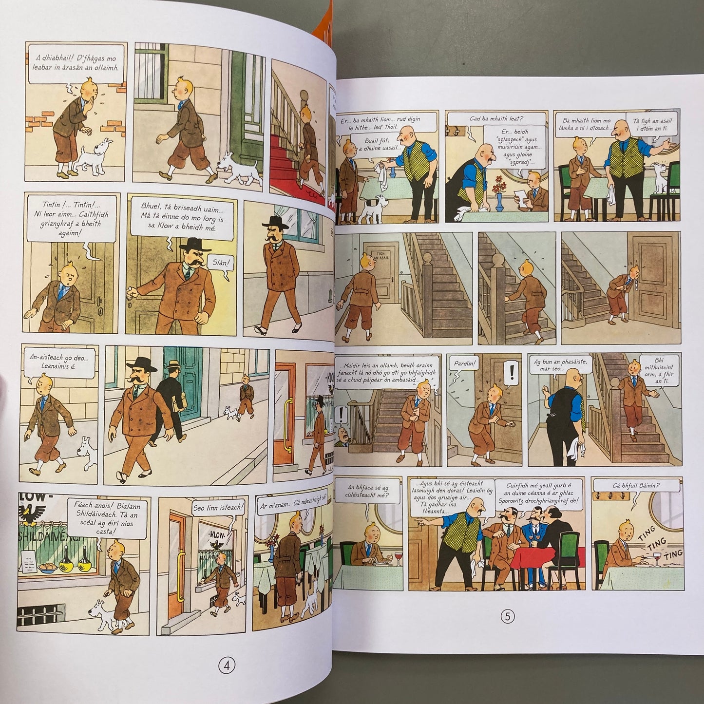 Eachtraí Tintin: Slat Ríoga Ottokar