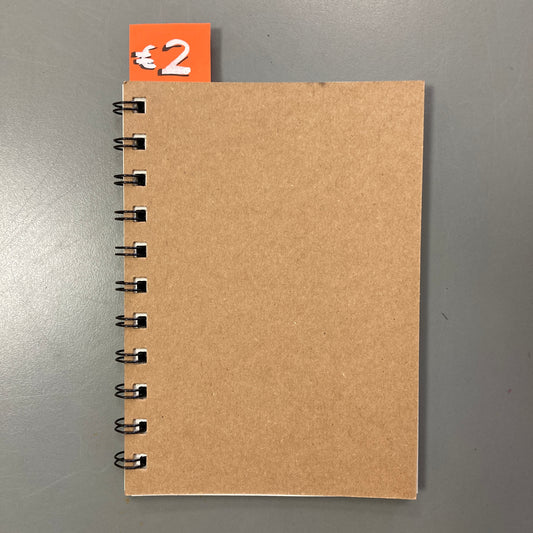 A6 Blank Notebook