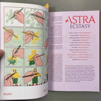 Astra Magazine, Issue 01: Ecstacy