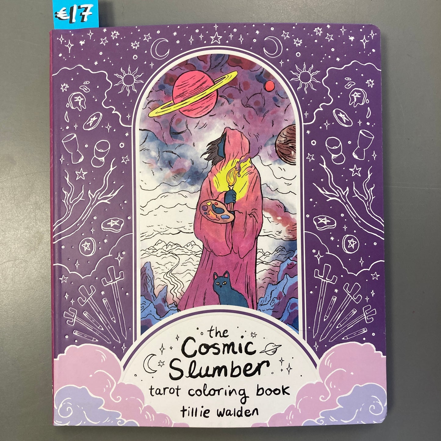 The Cosmic Slumber Tarot Coloring Book