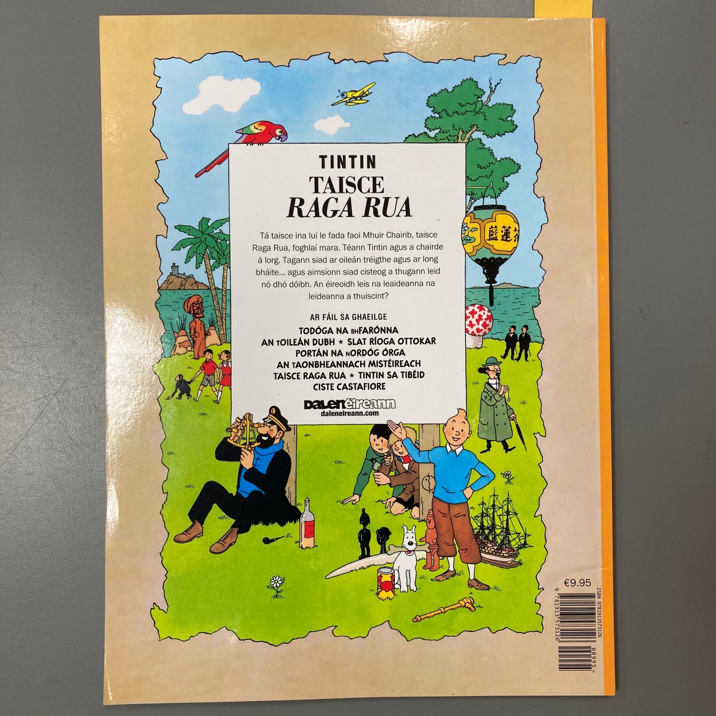 Eachtraí Tintin: Taisce Raga Rua