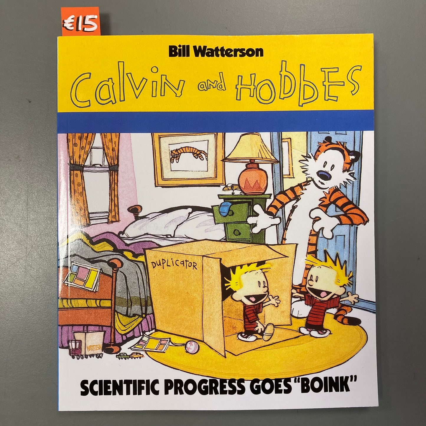 Calvin and Hobbes: Scientific Progress Goes "Boink"