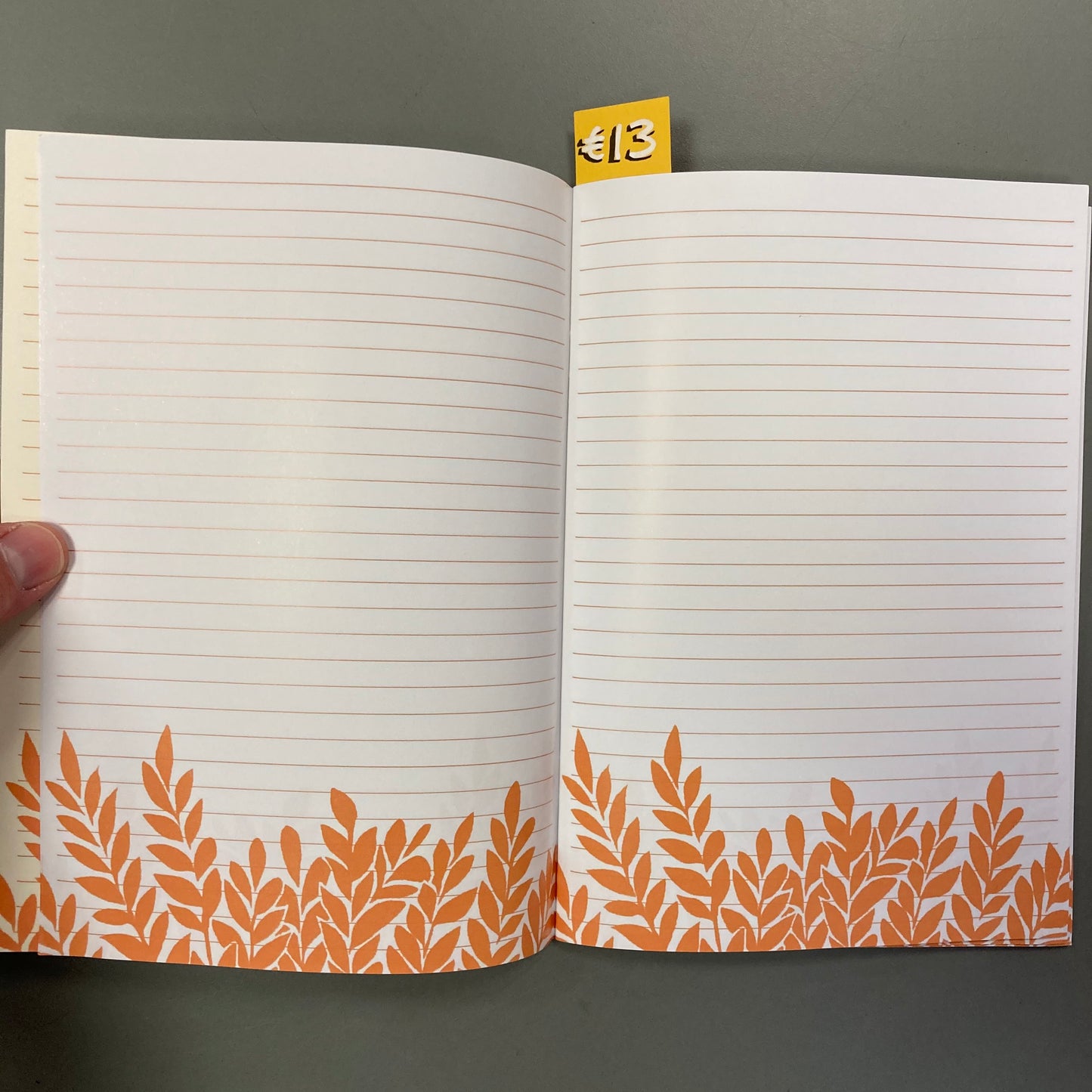 Peach Ideas (A5 Notebook)