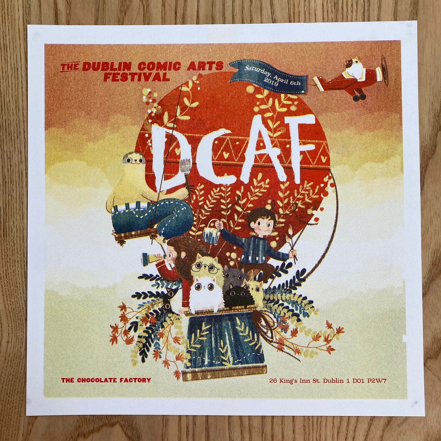 DCAF Poster by Crayolina, Spring 2019